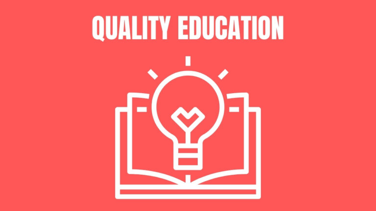 Read more about the article QUALITY EDUCATION: Ensure inclusive and equitable quality education and promote lifelong learning opportunities for all